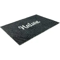 Primaflor Fußmatte "Schmutzfangmatte COUNTRY, Nature", grün, B:60cm H:7mm L:40cm, Polyamid, -IDEEN IN TEXTIL, Teppiche, Fußmatte, Schmutzfangmatte, Kokos-Optik, mit Spruch, rutschhemmend, waschbar