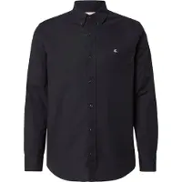 Calvin Klein Hemd Oxford Classic LV140EM125 Grau Regular Fit