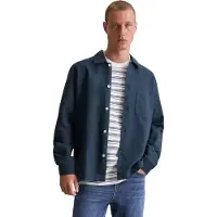 Marc o'polo Marc OPolo DENIM Langarmhemd "aus Leinen und Bio-Baumwolle"