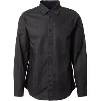 Armani Exchange für Herren. XM001587AF16631UC001 Hemd Ax schwarz (S), Lässig, Baumwolle, Langarm