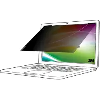3M Bright Screen Privacy Filter for 33,78cm 13,3Zoll Laptop 16:9 BP133W9B