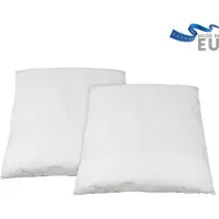 Beco Microfaserkissen "2-er Pack Kissen MF 50 glatt", weiß, B:50cm L:50cm, Obermaterial: 100% Polyester, Kopfkissen, Microfaserkissen, Kissen Set in 4 Größen, Topseller