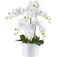 Creativ Green Kunstorchidee "Orchidee Phalaenopsis" mit real-touch-Blüten