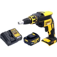 DeWalt DCF 620 M1 Akku Trockenbauschrauber 18 V 30 Nm Brushless + 1x Akku 4,0 Ah + Ladegerät
