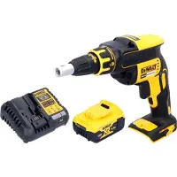 DeWalt DCF 620 P1 Akku Trockenbauschrauber 18 V 30 Nm Brushless + 1x Akku 5,0 Ah + Ladegerät