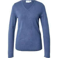 Vila Viril V-ausschnitt Strickpullover