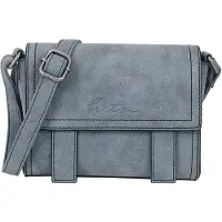 Fritzi aus Preußen Umhängetasche Fritzi Jive Satchel Blue Grey blaugrau