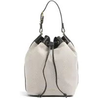 Ted Baker Schultertasche Umhängetasche Tashah Belt Detail Canvas Herringbone Shoulder Bag Brn-Choc beige