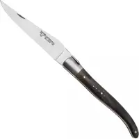 Laguiole En Aubrac Black Poplar Burl, Matt Bolster, Taschenmesser, 12 cm