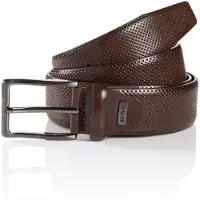 MONTI Ledergürtel "CAMBRIDGE" 3,5 cm breit, Klassisch-Business, kürzbar, bis Gr.125