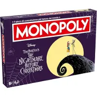 Winning Moves Monopoly - The Nightmare Before Christmas (Italienische Ausgabe) – Brettspiel –
