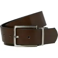 Jack & Jones Ledergürtel "JACGARDA REVERSIBLE BELT NOOS", Herren, Gr. 105, braun (braun stone), Kunstfaser, unifarben, Gürtel Ledergürtel