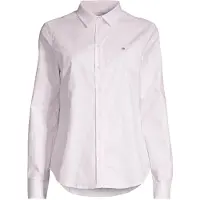 Gant Langarmbluse "New Slim Stretch Oxford Blouse" für bequemen Sitz u. Bewegungsfreiheit, New Slim Stretch, bügelfrei