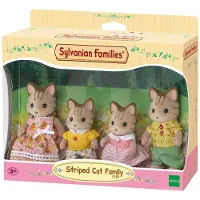Sylvanian Families Gestreifte Katzenfamilie