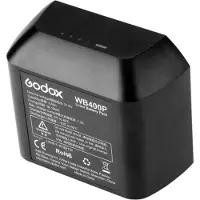 Godox WB400P, Lithium-Ion (Li-Ion), 2600 mAh, 21,6 V, 56,16 Wh