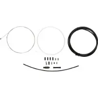 Jagwire Schaltzugset Road & Mountain Elite Sealed 1x Standardlänge Stealth Bl...