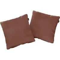 Creation By Rolf Benz Dekokissen "CR.480", braun (braun, unifarben), B:40cm L:40cm, Leder, , Dekokissen_Sitzkissen_Kissenhüllen, Dekokissen, wahlweise in Stoff oder Leder, in drei Größen