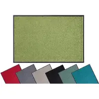 Otto Home Fußmatte "Clean & Walk" Gr. 31, grün, B:60cm H:7mm L:180cm, Polyamid, Teppiche, Fußmatte, Schmutzfangmatte, Türmatte, In- und Outdoor, Teppich, Läufer, waschbar