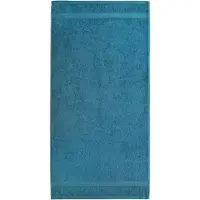 Dyckhoff Handtuch "Planet", blau (petrol), B:50cm L:100cm, Walkfrottier, Obermaterial: 100% Baumwolle, Handtücher, Handtuch