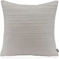 Hock Dekokissen H.O.C.K. "Murada", grau (taupe, unifarben), B:50cm H:10cm L:50cm, Obermaterial: 100% Polypropylen. Füllung: 100% Polyester, Dekokissen_Sitzkissen_Kissenhüllen, Dekokissen