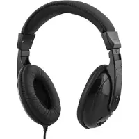 Deltaco HL-51, Kabelgebunden, 20 - 20000 Hz, Musik, 210 g, Kopfhörer, Schwarz
