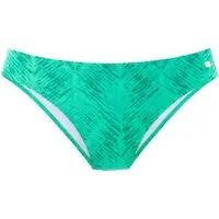 Jette Bikini-Hose "Floretta", Damen, Gr. 36, N-Gr, grün (grün bedruckt), Recycling-Polyamid, bedruckt, Badehosen Bikini-Hose, in Ton in Ton-Harmonie, Topseller