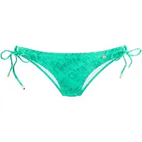 Jette Bikini-Hose "Floretta", Damen, Gr. 42, N-Gr, grün (grün bedruckt), Recycling-Polyamid, bedruckt, Badehosen Bikini-Hose, in Ton in Ton-Harmonie