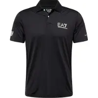 EA7 für Herren. 8NPF23_PJEMZ Polo Sport Ventus 7 schwarz (XS), Lässig, Sportlich, Polyester, Kurzarm