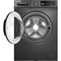 Telefunken Waschmaschine 8kg | Frontlader 1400 U/Min. | Inverter Motor | AquaStop | Schontrommel | W-8-1400-A-DI inox