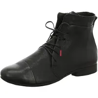 Think! Think GUAD 2 Damen Stiefeletten - elegante Stiefelette schwarz Elegant NEU