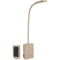 Briloner LED-Akku-Tischlampe Cielo, beige, Höhe 56 cm, Kunststoff