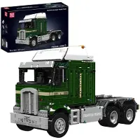 Mould King Remote Control Amerikanischer Frontlenker Truck 1970 13202