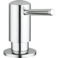 GROHE Contemporary Spülmittelspender, für Flüssigseifen, Vorratsbehälter 500ml, 40536000, Farbe: Chrom