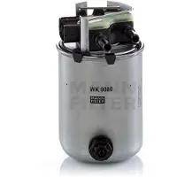 MANN-FILTER Kraftstofffilter WK 9080 Leitungsfilter 159mm für NISSAN