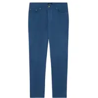Hackett London für Herren. HM212491 Hose 5 Pockets Regular Blau (40/28), Lässig, Baumwolle