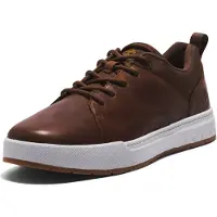 Timberland für Herren. TB0A5Z1S3581 Maple Grove Braune Turnschuhe aus Leder zum Schnüren (41), Wohnung, Schnürsenkel, Lässig, Nachhaltig