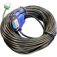 VivoLink VLCPARS232/25M, Schwarz, 25 m, RS-232, Buchse, Buchse, 1 Stück(e)