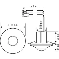 ESYLUX PD-C 360I/8 DUO DALI Deckenpräsenzmelder - EP10427824