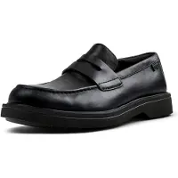 Camper für Herren. K101001-001 Halbschuhe Leder Halbschuhe Norman schwarz (40), Wohnung, Wildleder, Keine, Lässig