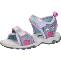 Lico Sandale "Sandale Blacky V", Mädchen, Gr. 32, lila, Synthetik, Schuhe Sandale
