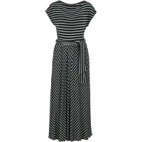 Betty Barclay Jerseykleid "Jerseykleid kurzarm", Damen, Gr. 44, EURO, bunt (dunkelblau, grün), 95% Viskose CV. 5% Elasthan EL., Kleider Jerseykleid