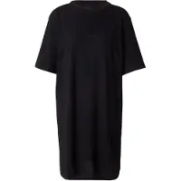 Armani Exchange für Damen. XW000825AF10356UC001 Schwarzes Hemdkleid (XS), Lässig, Baumwolle, Kurzarm