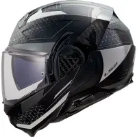LS2 FF910 Advant II Astral Klapphelm, schwarz/grau matt, XS (53/54)
