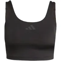 Adidas Tanktop PERFORMANCE "POWER BH-, LEICHT STÜTZEND", Damen, Gr. XL, schwarz, Obermaterial: 79% Polyester, 21% Elasthan, Rundhals, Tops Tanktop