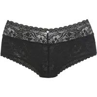 s.Oliver Stringpanty "Danielle" aus dezent transparenter Spitze in blumiger Optik