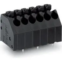 Wago 250-203/353-604/997-404 THR-Leiterplattenklemme,Drücker,1,5 mm2,schwarz 250203353604997404 - 160 Stück