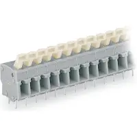 Wago 257-410 Klemmenleiste für Leiterplatten 0,08-2,5 qmm grau