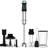 Cecotec Stabmixer Power TitanBlack 1200 XL PerfectCream&Crush