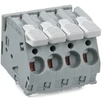 Wago 2706-160 Leiterplattenklemme,Hebel,6 mm2,grau 2706160 - 15 Stück