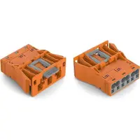 Wago 770-2353 Snap-In-Stecker,3-polig,Kod. R,orange 7702353 - 100 Stück